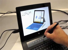Display Cover جدید مایکروسافت دارای یک نمایشگر لمسی با تکنولوژی e-ink است Display Cover جدید مایکروسافت دارای یک نمایشگر لمسی با تکنولوژی e-ink است