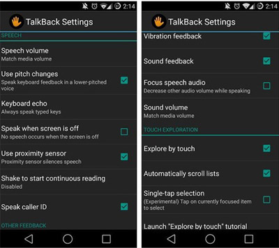 تنظیمات Android accessibility برای استفاده بهتر از اندروید