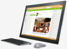کامپیوتر جدید Lenovo در کنار ادعای باریک ترین جهان کامپیوتر جدید Lenovo در کنار ادعای باریک ترین جهان