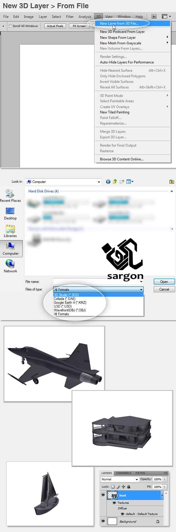 راهنمای استفاده از ابزار قدرتمند سه بعدی راهنمای استفاده از ابزار قدرتمند سه بعدی