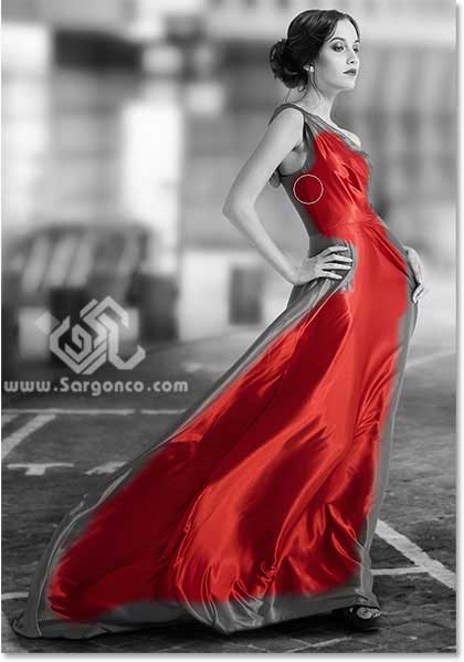 افکت انتخاب رنگ در فتوشاپ افکت انتخاب رنگ در فتوشاپ