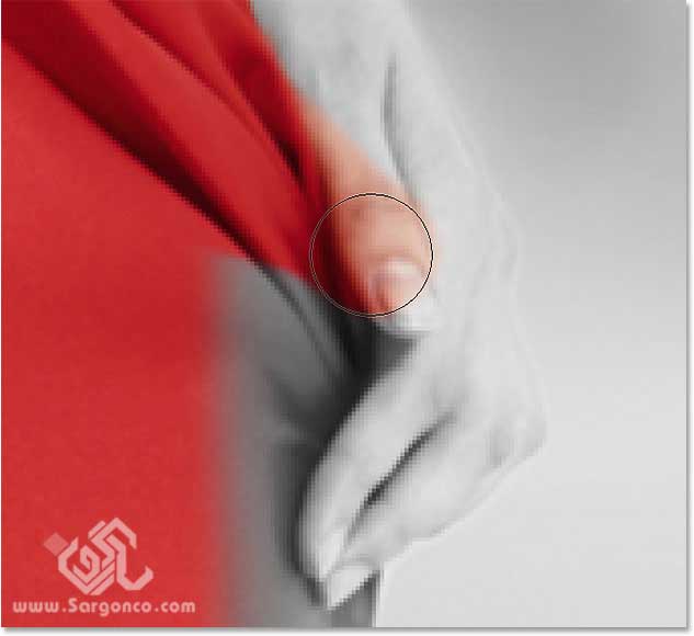 افکت انتخاب رنگ در فتوشاپ افکت انتخاب رنگ در فتوشاپ