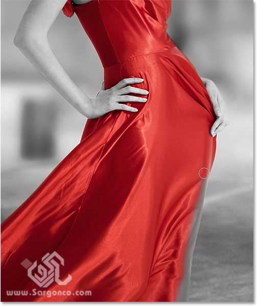 افکت انتخاب رنگ در فتوشاپ افکت انتخاب رنگ در فتوشاپ