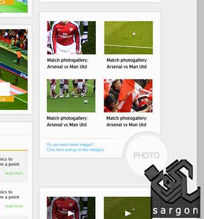 آموزش فتوشاپ طراحی قالب سایت مجله فوتبال