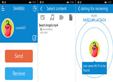 انتقال پرسرعت فایل با وای فای