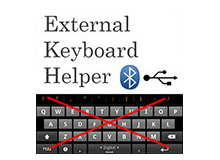 اپلیکیشن External Keyboard Helper