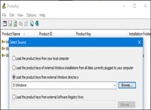 چگونه PRODUCT KEY نرم‌افزارها را حتی از کامپیوترهای خراب بازیابی کنیم؟